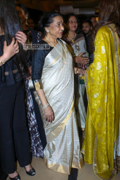 Asha Bhosle At The '15 August' Premiere