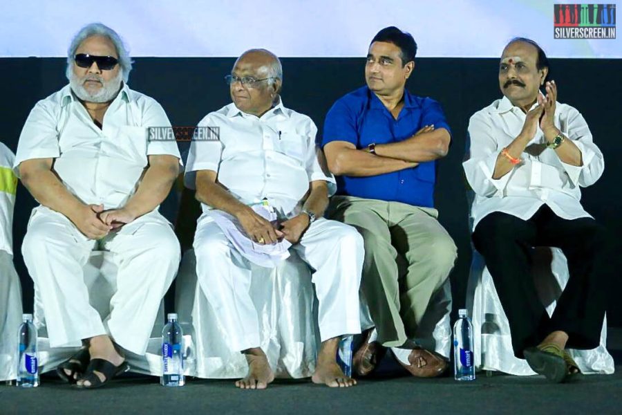 SP Muthuraman At The 'Vasantha Maligai' Trailer Launch