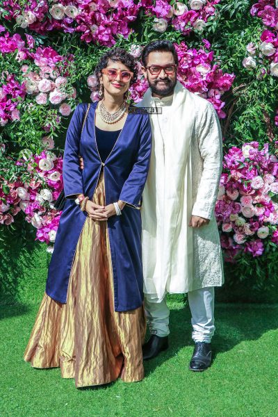 Aamir Khan At The Akash Ambani and Shloka Mehta Wedding