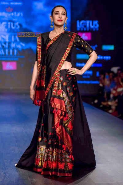Karisma Kapoor Walks The Ramp At The 'Delhi Fashion Week 2019 – Day 2'
