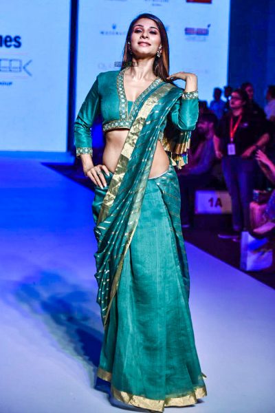 Tanisha Mukherji Walks The Ramp At 'Bombay Times Fashion Week 2019'