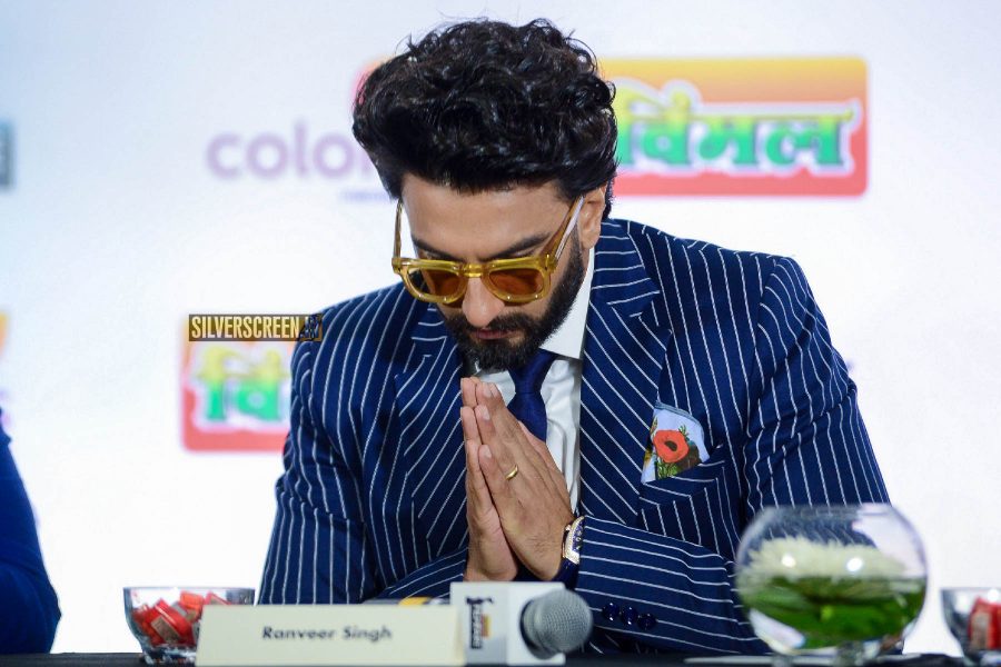 Ranveer Singh At The Filmfare 2019 Press Meet