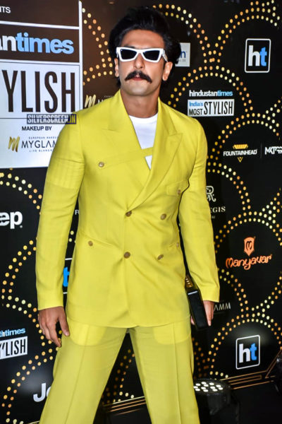 Ranveer Singh At The 'Hindustan Times India Most Stylish Awards 2019'