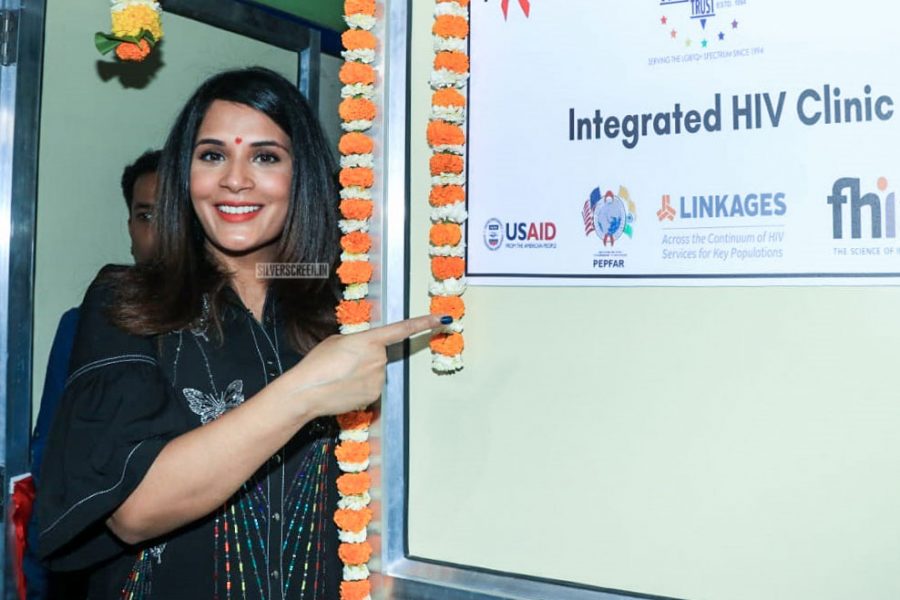 Richa Chadda At The Launch Of A LGBTQ Clinic