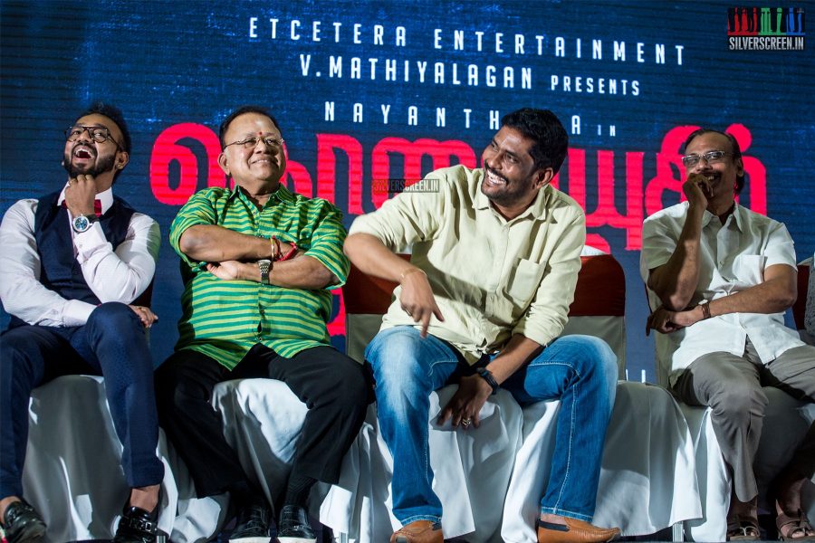 Celebrities At The 'Kolaiyuthir Kaalam' Trailer Launch & Press Meet