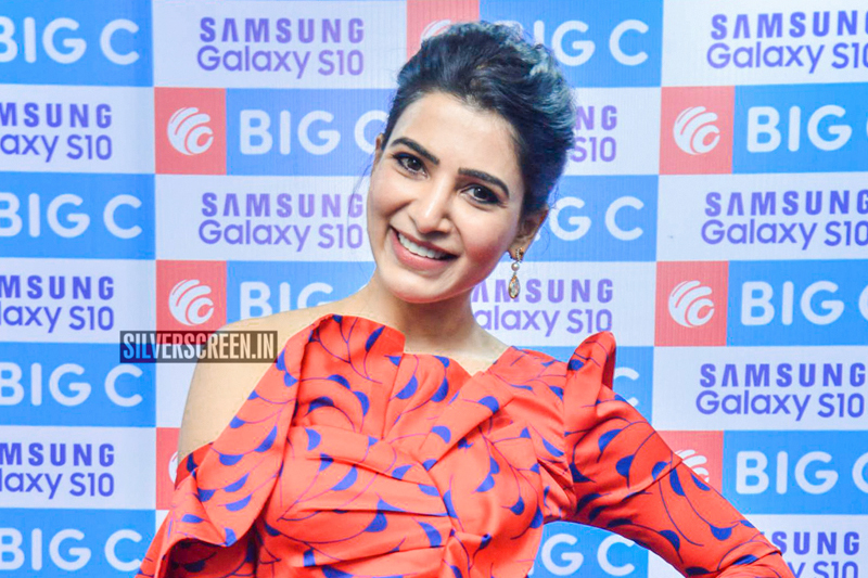 Samantha Akkineni At A Smartphone Launch