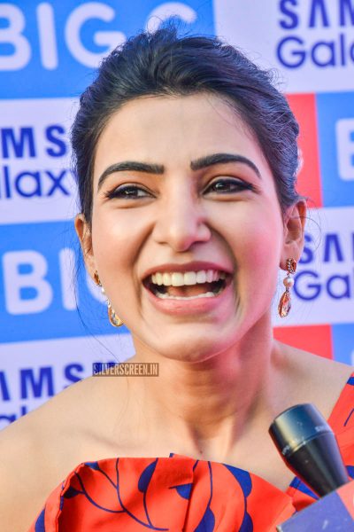 Samantha Akkineni At A Smartphone Launch