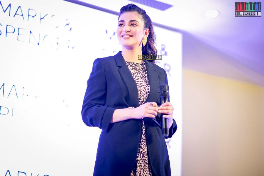 Shruti Hassan At A Store Launch In Chennai