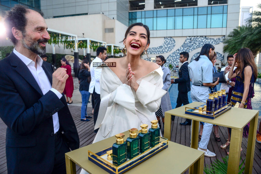 Sonam Kapoor At A Perfume Launch