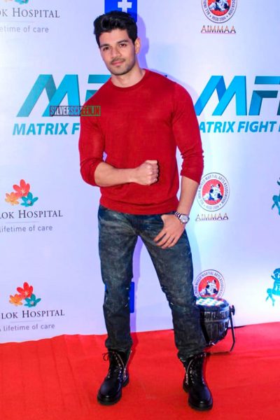 Sooraj Pancholi At 'Matrix Fight Night' Event