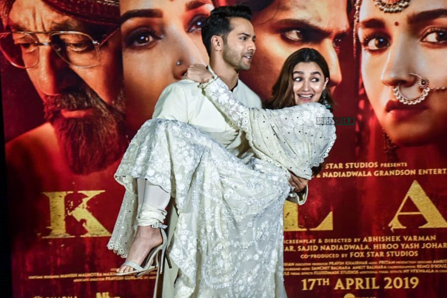 Varun Dhawan, Alia Bhatt At The 'Kalank' Teaser Launch
