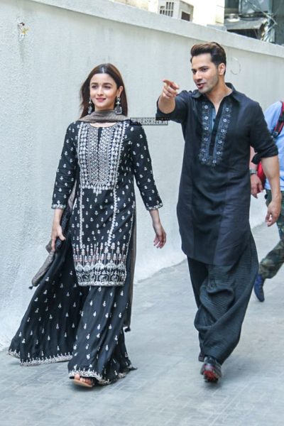 Varun Dhawan And Alia Bhatt At The ‘first Class Song Launch From Kalank Silverscreen India