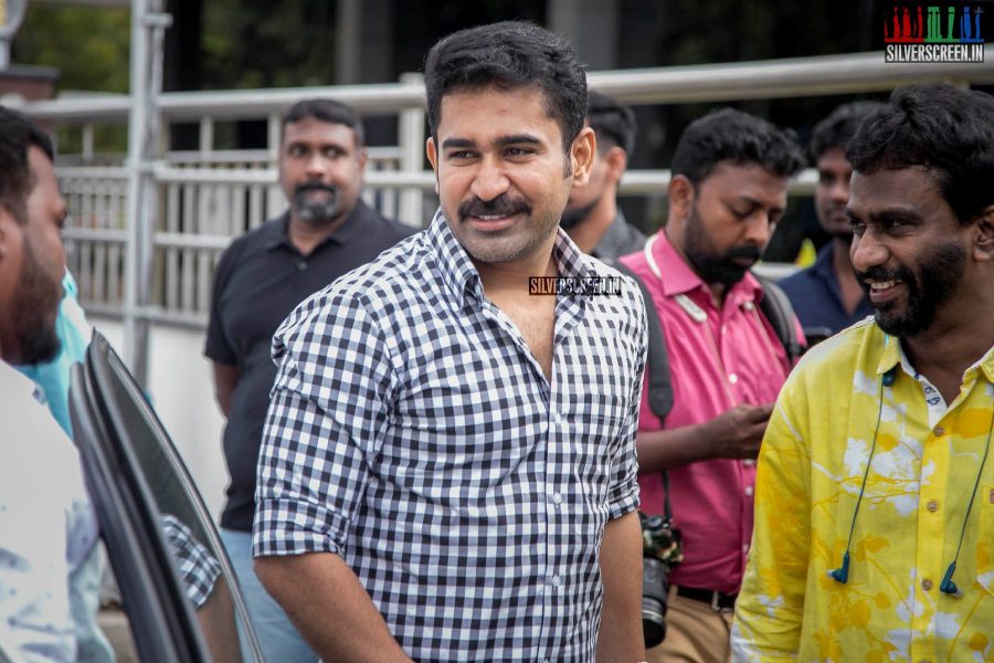 Vijay Antony At The 'Kaaki' Movie Launch