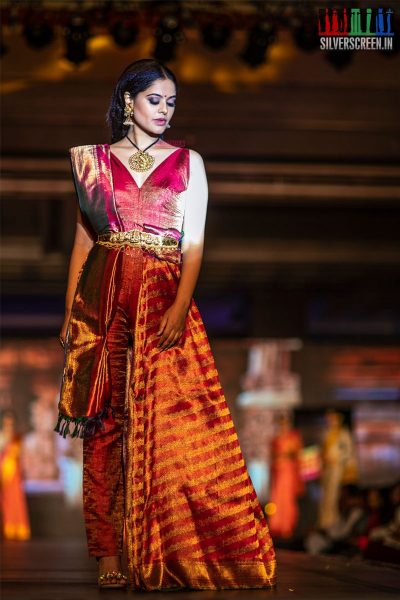 Bindu Madhavi Walks The Ramp At 'Femina Wedding Show'