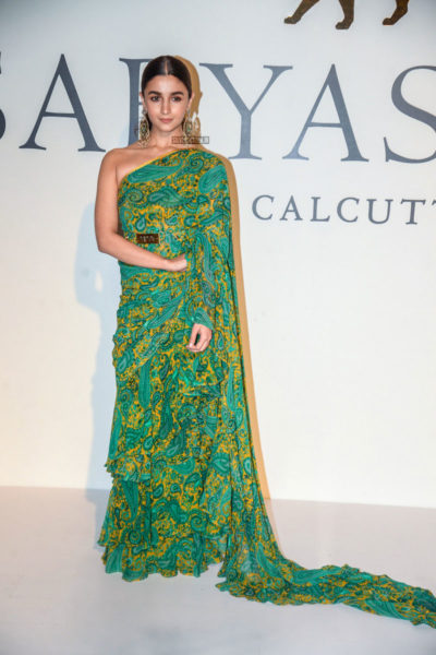 Alia Bhatt At The Sabyasachi And Christian Louboutin Fashion Event