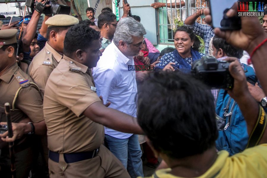 Ajith Kumar Votes In Lok Sabha Elections 2019