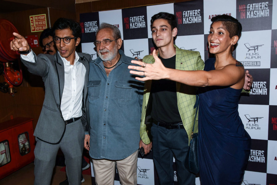 Celebrities At The 'No Fathers In Kashmir' Premiere