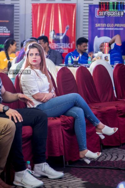Celebrities At The Launch Of Tamilnadu Badminton Super League 2019