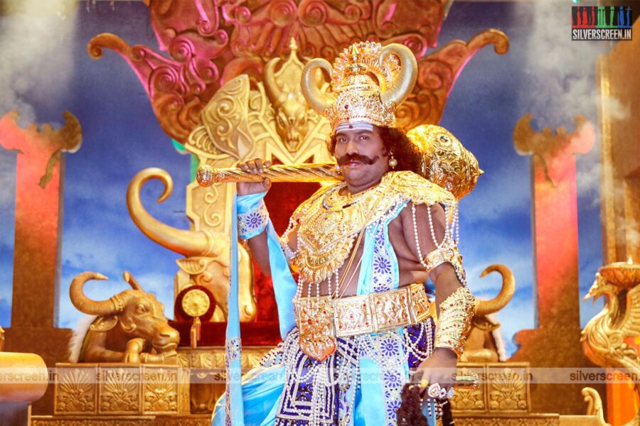 Dharmaprabhu Movie Stills Starring Yogi Babu