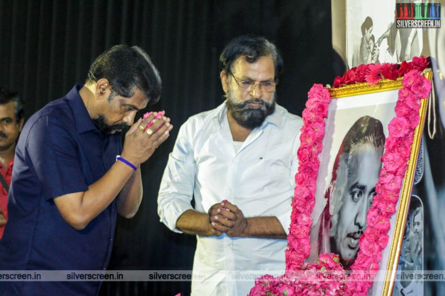 Celebrities  At The Director Mahendran Condolence Meeting