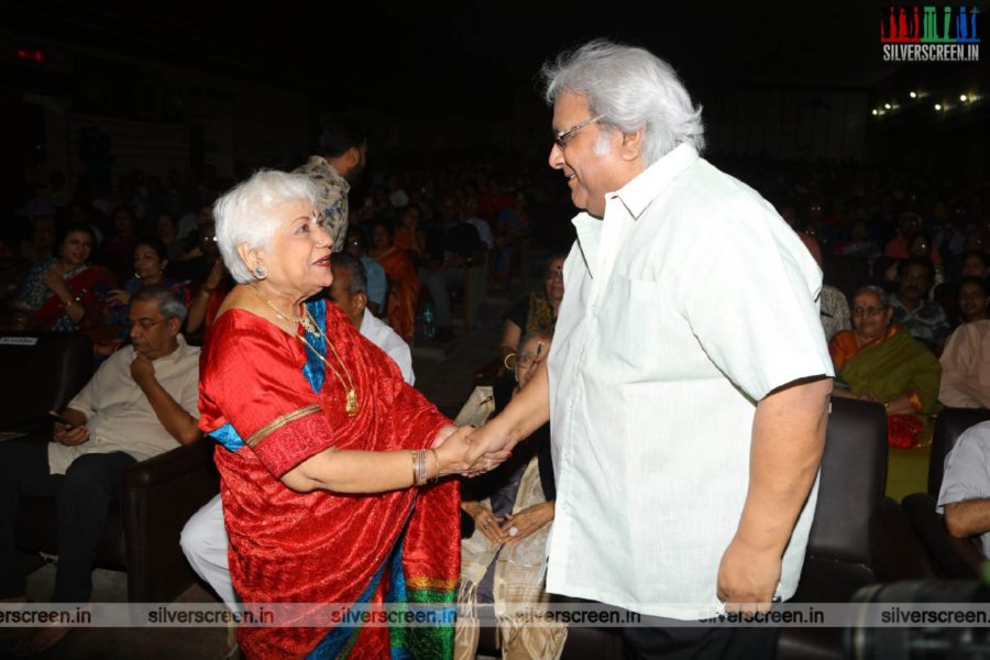 Sowcar Janaki At The 50th Year Celebrations Of Uyarantha Manithan