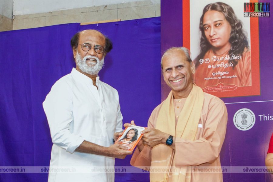 Rajinikanth At A Book Launch In Chennai