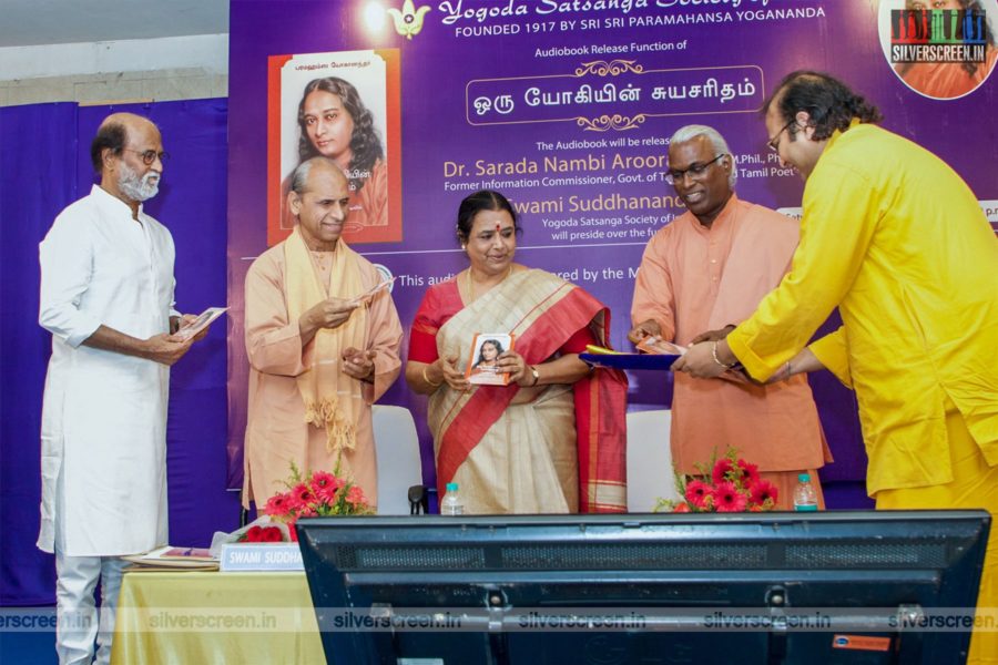 Rajinikanth At A Book Launch In Chennai