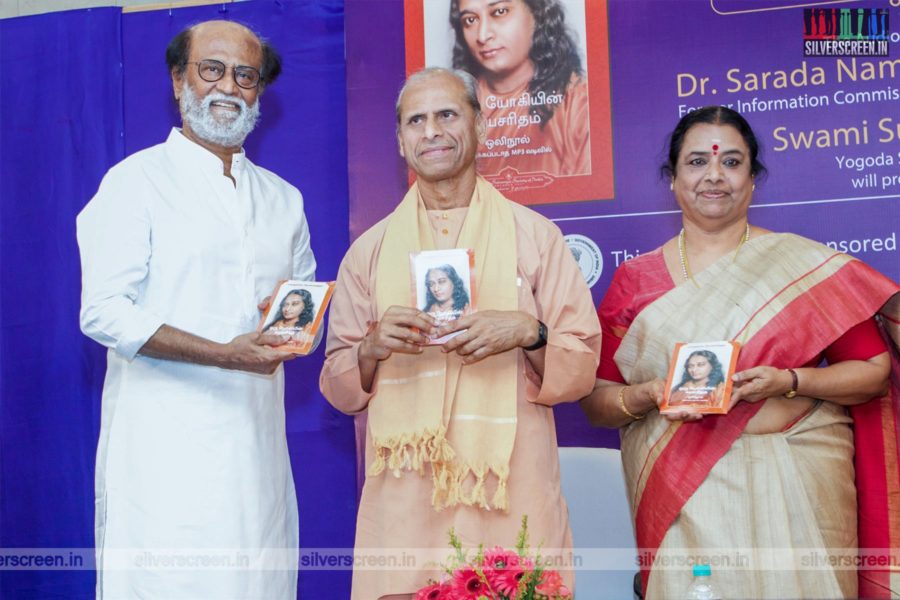 Rajinikanth At A Book Launch In Chennai