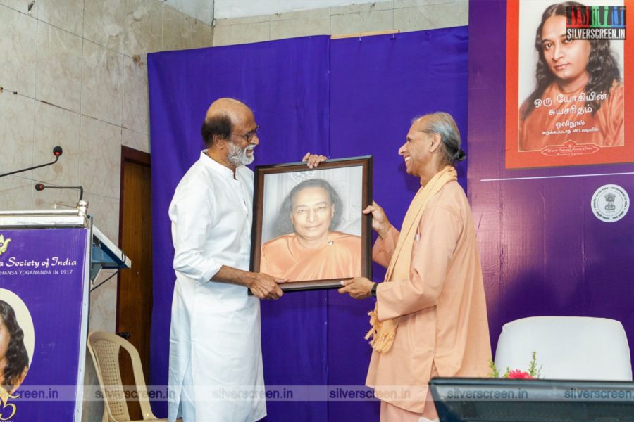 Rajinikanth At A Book Launch In Chennai