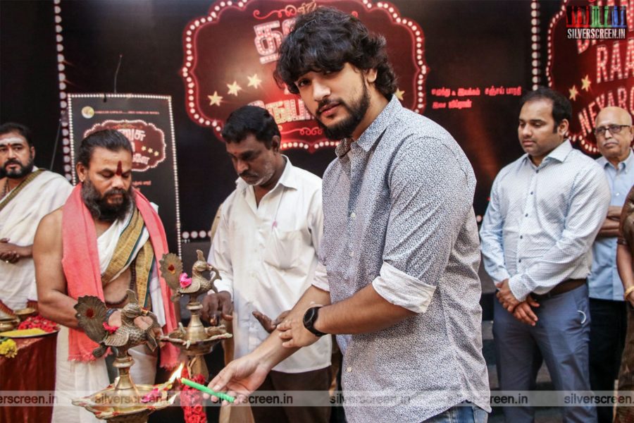 Gautham Karthik At The 'Dhanusu Raasi Neyargalae' Movie Launch