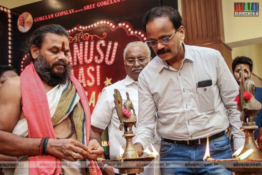 G Dhananjayan At The 'Dhanusu Raasi Neyargalae' Movie Launch