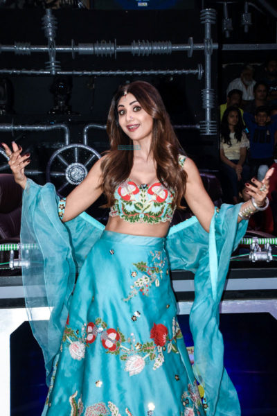 Shilpa Shetty On The Sets Of 'Super Dancer 3'