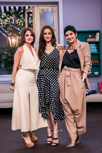 Sonali Bendre, Sussanne Khan On The Sets Of Vogue BFFs Show