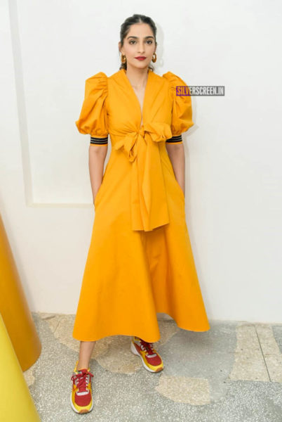 Sonam Kapoor At The Launch Of A Fashion Label’s Latest Collection