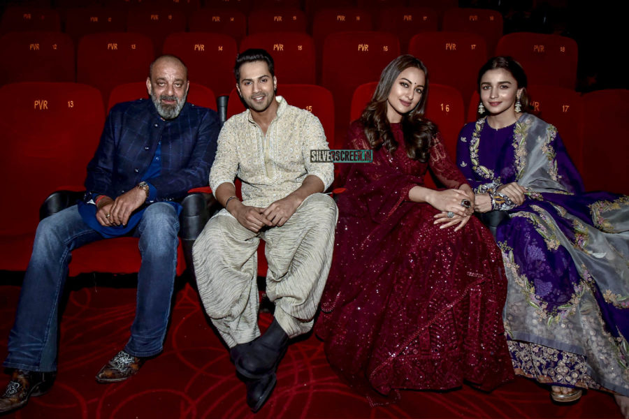 Varun Dhawan, Alia Bhatt, Sonakshi Sinha At The 'Kalank' Trailer Launch