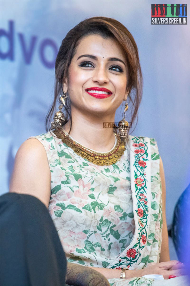 Trisha At The UNICEF Event