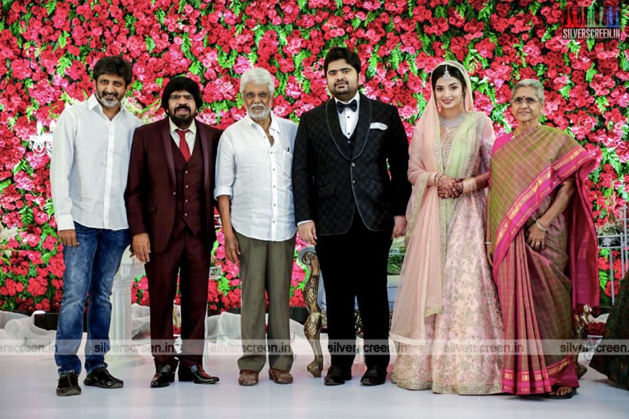 Jayam Raja At TR Kuralarasan-Nabeelah R Ahmed Wedding Reception