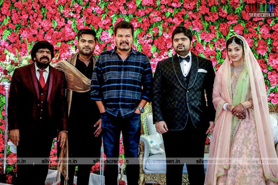 Shankar At TR Kuralarasan-Nabeelah R Ahmed Wedding Reception