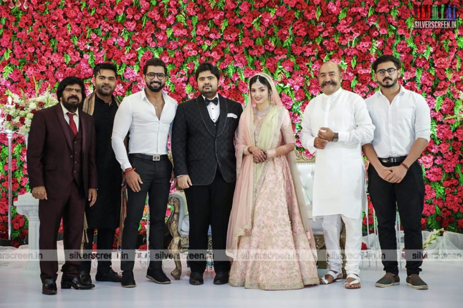 Arun Vijay At TR Kuralarasan-Nabeelah R Ahmed Wedding Reception