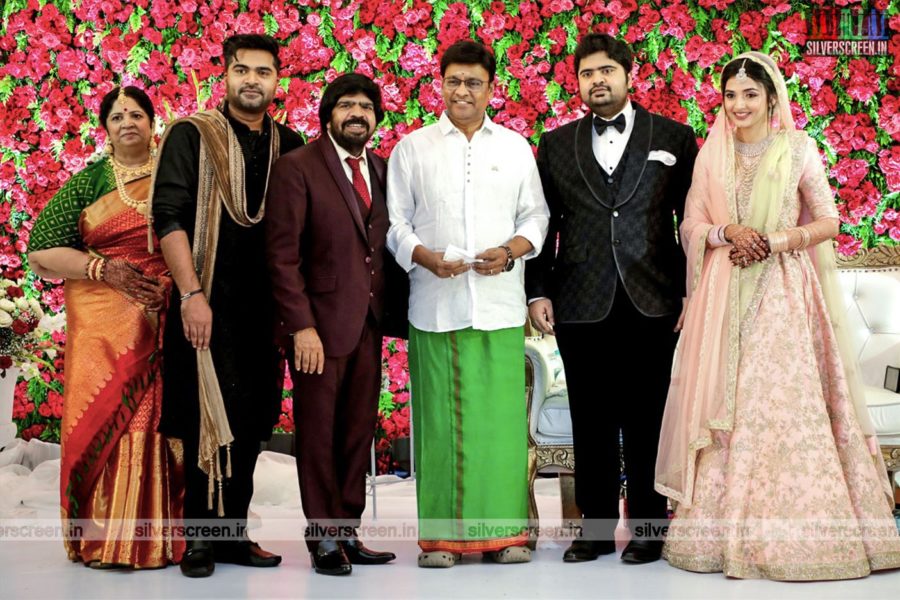 K Bhagyaraj At TR Kuralarasan-Nabeelah R Ahmed Wedding Reception