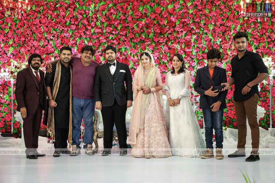 Mansoor Ali Khan At TR Kuralarasan-Nabeelah R Ahmed Wedding Reception