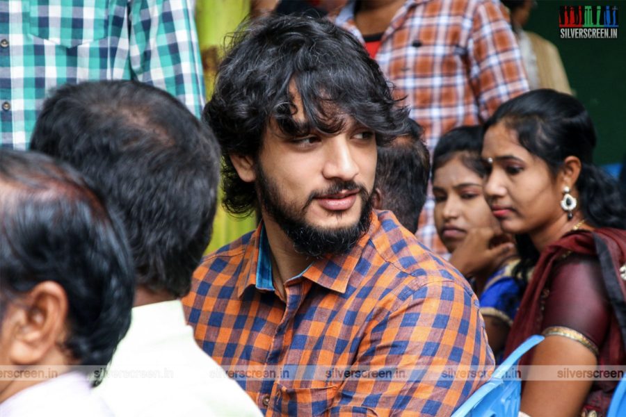 Gautham Karthik At The Cine Shield Creators-Production No 1 Movie Launch