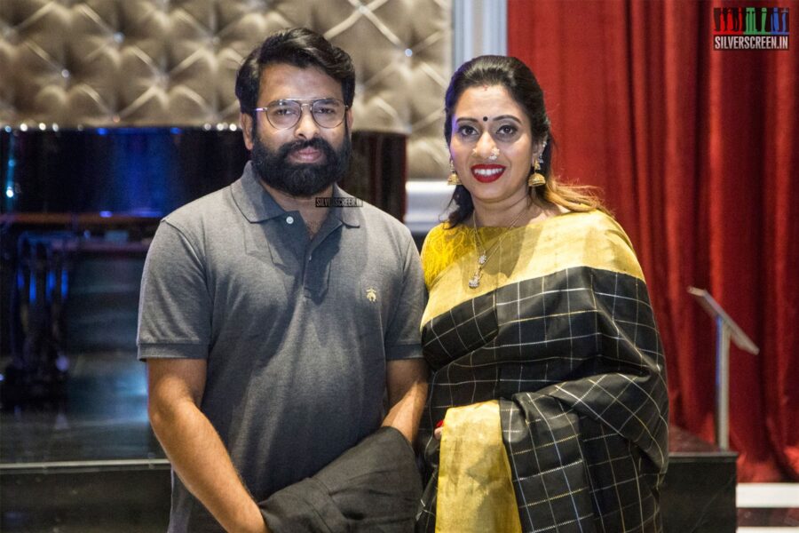 Santhosh Narayanan At The 'Oththa Serupu Size 7' Audio Launch