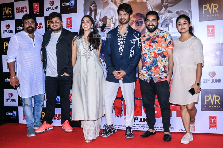 Shahid Kapoor, Kiara Advani At The 'Kabir Singh' Trailer Launch
