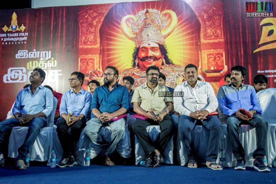 Celebrities At The 'Dharmaprabhu' Audio Launch