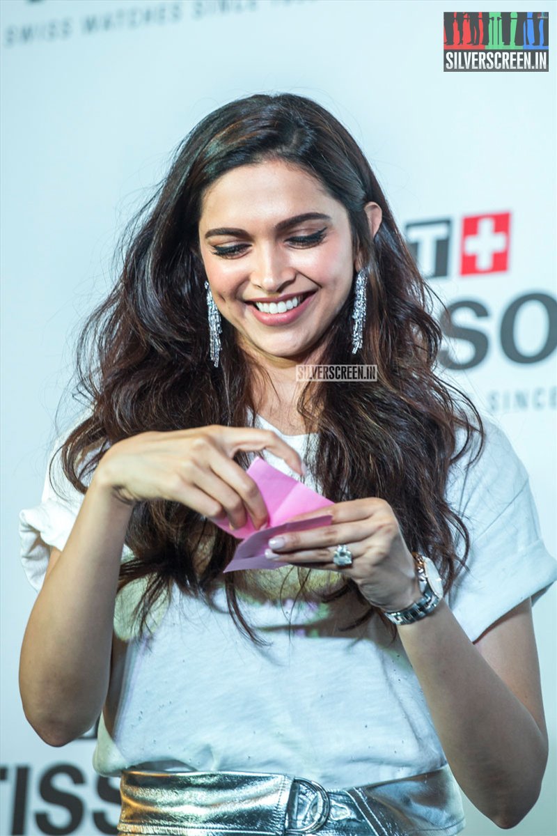 Deepika Padukone In Chennai For An Event To Launch A Boutique For