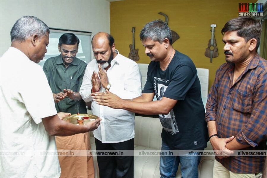 Dubbing For 'Tamizharasan' Starring Vijay Antony Began Today With A Small Ceremony