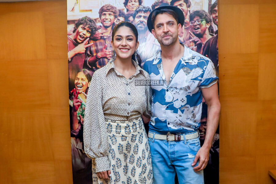 Hrithik Roshan, Mrunal Thakur At The 'Super 30' Audio Launch