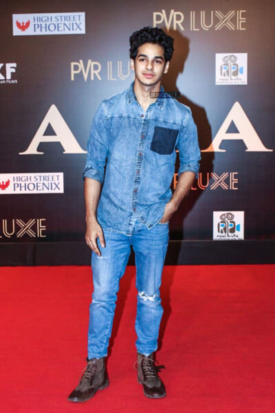 Ishaan Khatter At The 'Bharat' Premiere