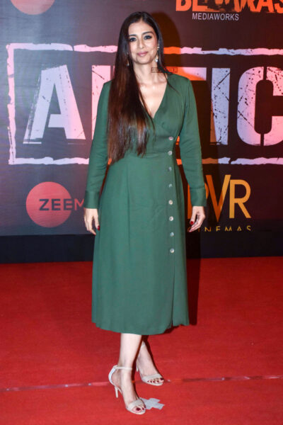Tabu At The 'Article 15' Premiere